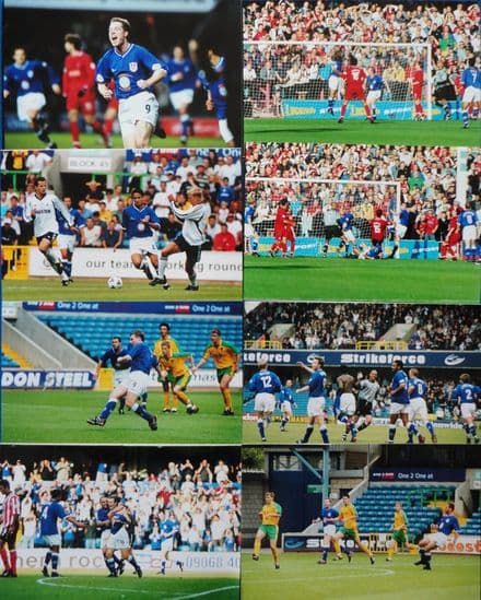 Millwall Home Kit (2001-03) 8 Colour Photos