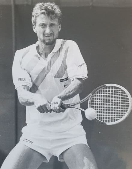 Miloslav Mecir Press Photo (Wimbledon, 1986)