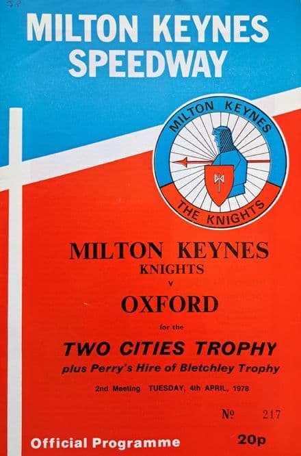 Milton Keynes v Oxford (1978, Apr 4th)