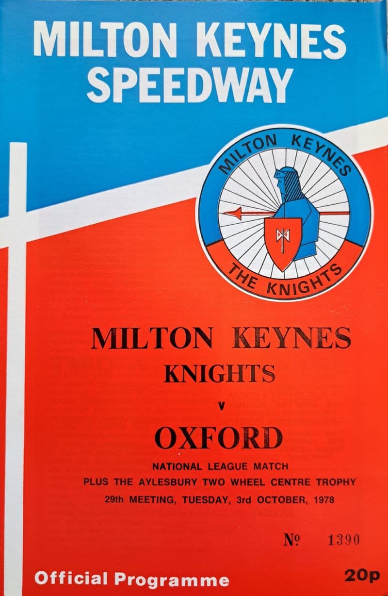 Milton Keynes v Oxford (1978, Oct 3rd)