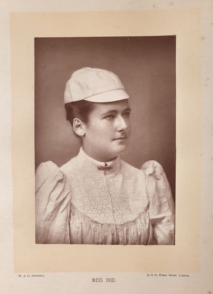 Miss "Lottie" Dod Photo (1892)