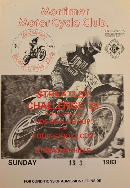 Moto-Cross Racing, Mortimer Motor Cycle Club (1983, Mar 13th)