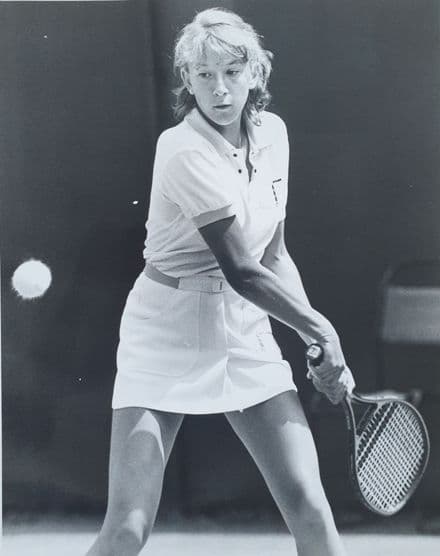 Natalia Zvereva Press Photo (Wimbledon 1987)