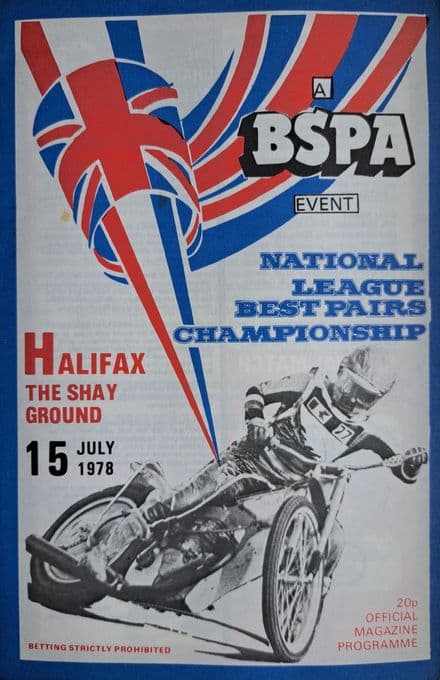 National League Best Pairs Championship (1978, Jul 15th)