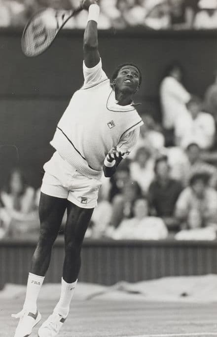 Nduke Odizor Press Photo (Wimbledon, 1983)