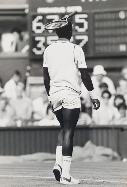 Nduke Odizor Press Photo (Wimbledon, 1984)