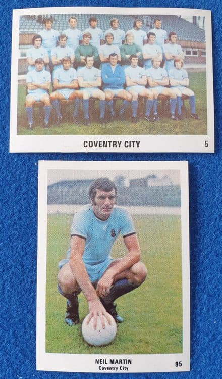 Neil Martin & Coventry City (Football Swap Cards)