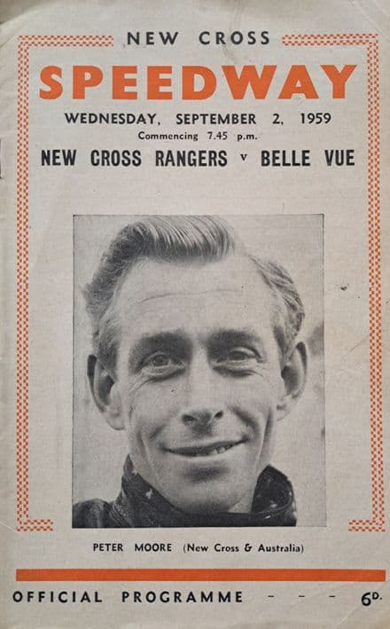 New Cross v Belle Vue (1959, Sep Sep 2nd)
