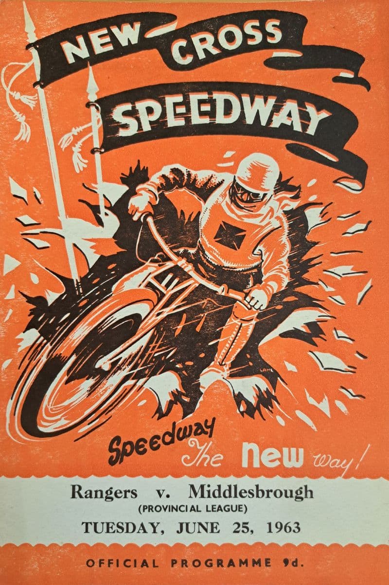 New Cross v Middlesbrough (1963, Jun 25th)