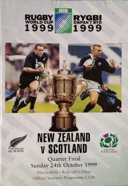 New Zealand v Scotland (1999, Oct 24th) RWC QF