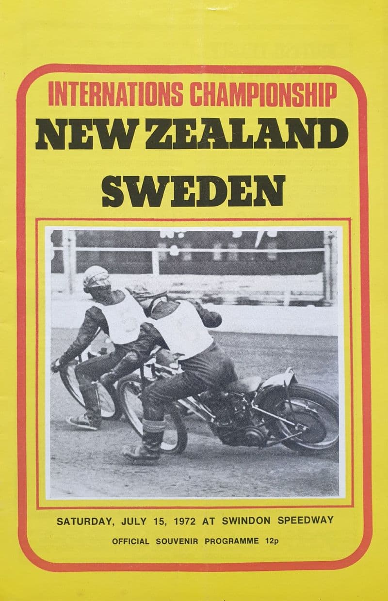 New Zealand v Sweden (1972, Jul 15th)
