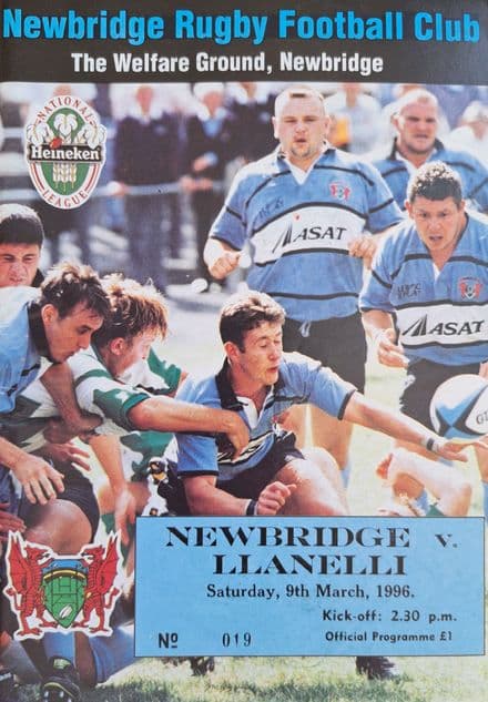 Newbridge v Llanelli (1996, Mar 9th)