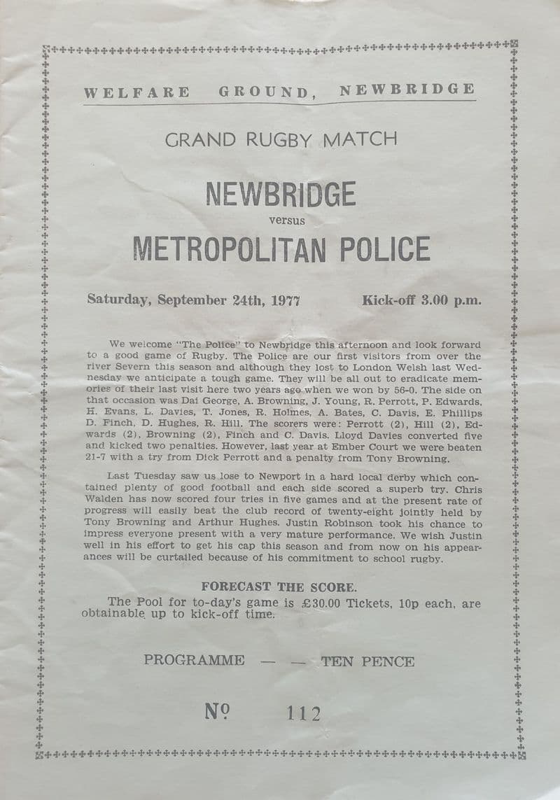 Newbridge v Met Police (1977, Sep 24th)