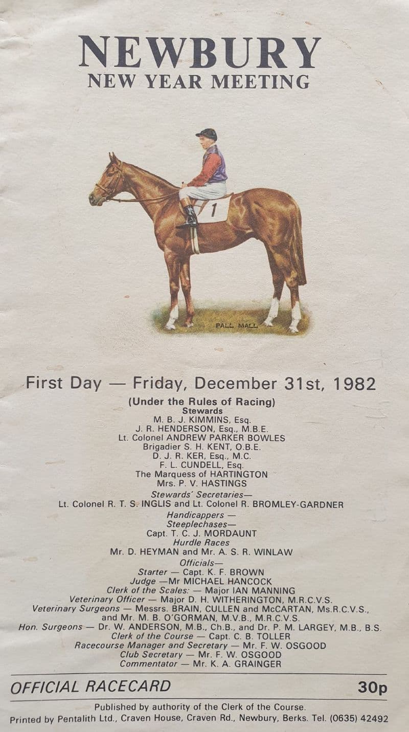 Newbury New Year Meeting (1982, Dec 31st)