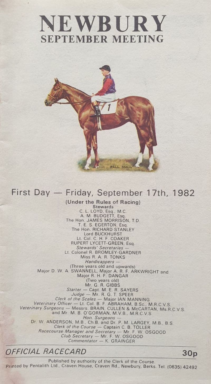 Newbury September Meeting (1982, Sep 17th)