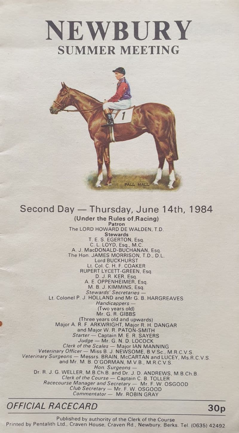Newbury Summer Meeting (1984, Jun 14th)