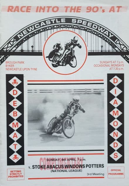 Newcastle v Stoke (1990, Apr 8th)