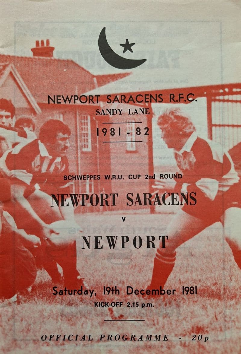 Newport Saracens v Newport (1981, Dec 19th)