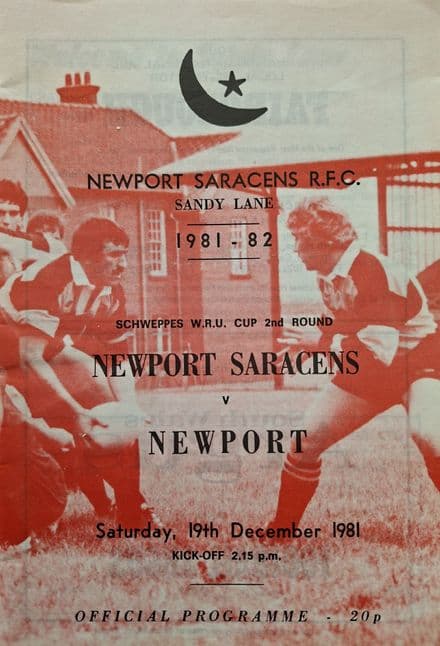 Newport Saracens v Newport (1981, Dec 19th)