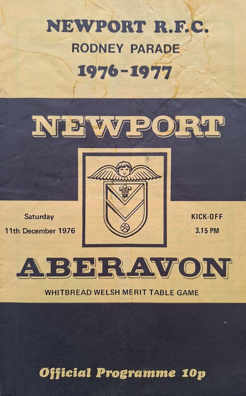 Newport v Aberavon (1976, Dec 11th)
