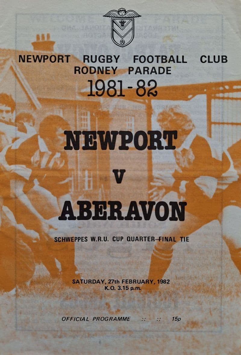 Newport v Aberavon (1982, Feb 27th)