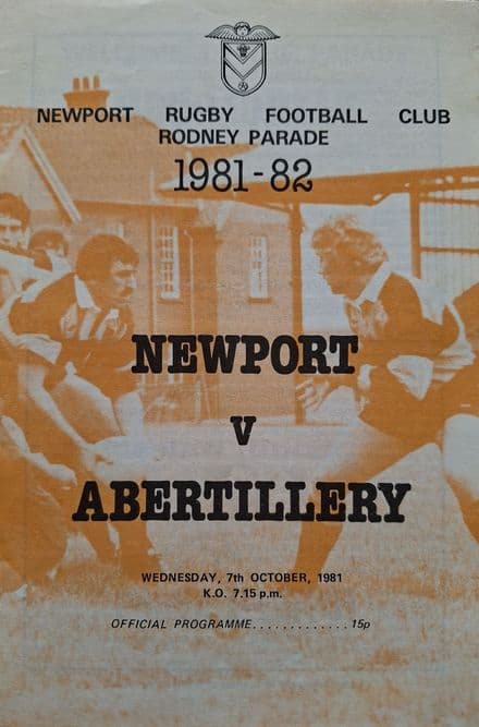 Newport v Abertillery (1981, Oct 7th)