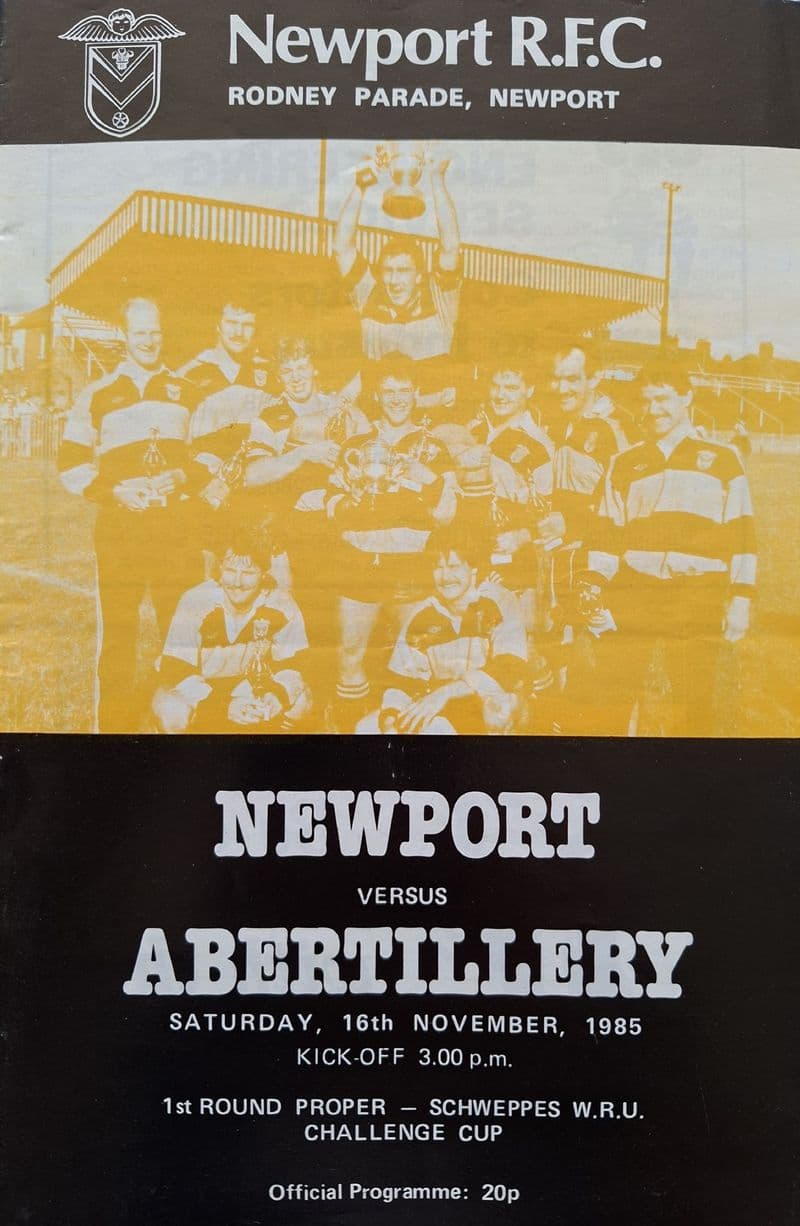Newport v Abertillery (1985, Nov 16th)