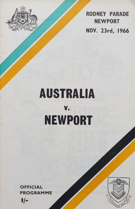 Newport v Australia (1966, Nov 23rd)