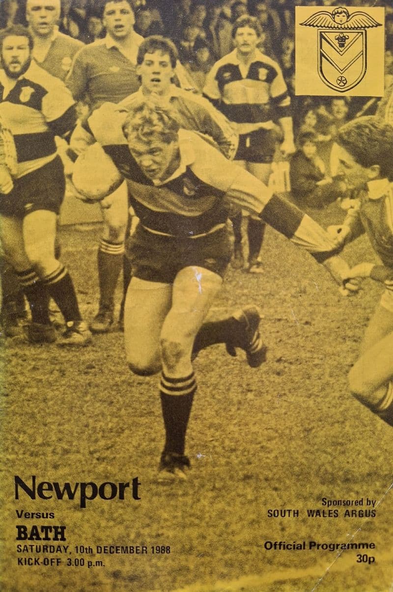 Newport v Bath (1985, Dec 10th)