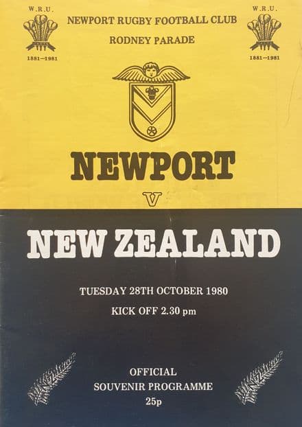 Newport v New Zealand (1980, Oct 28th)
