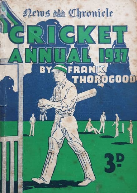 News Chronicle Cricket Annual 1937 (Good Copy)