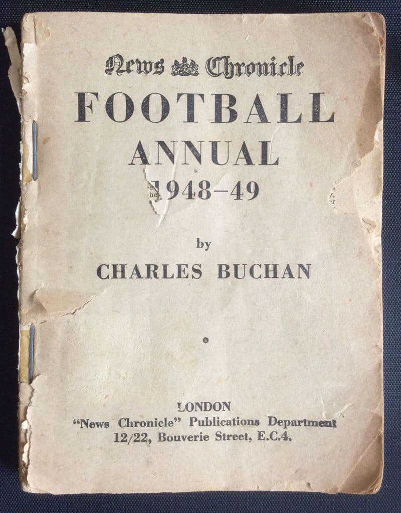 News Chronicle Football Annual 1948-49 edited by Charles Buchan