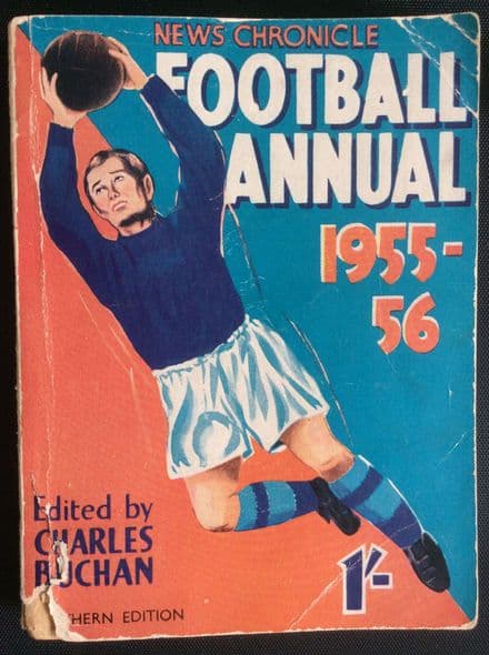 News Chronicle Football Annual 1955-56 edited by Charles Buchan