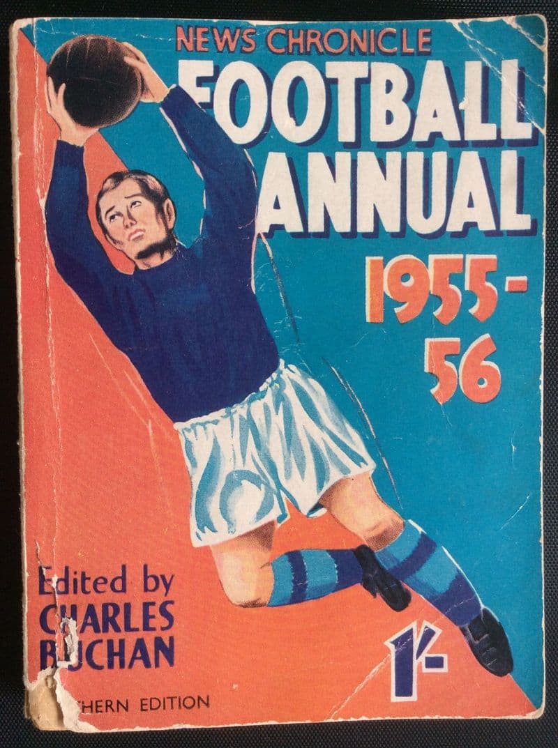 News Chronicle Football Annual 1955-56 edited by Charles Buchan