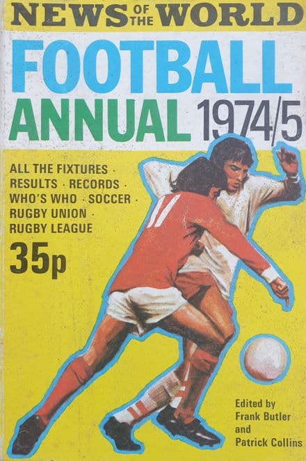 News of the World Football Annual 1974-75