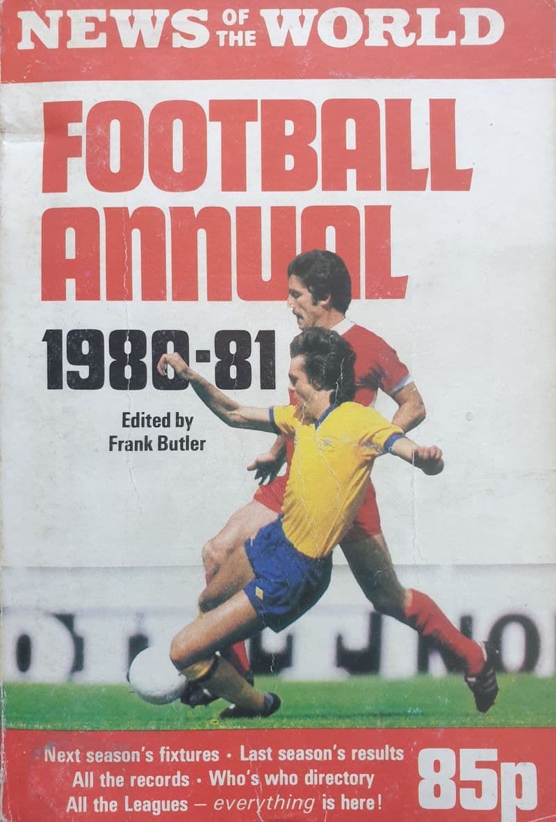 News of the World Football Annual 1980-81