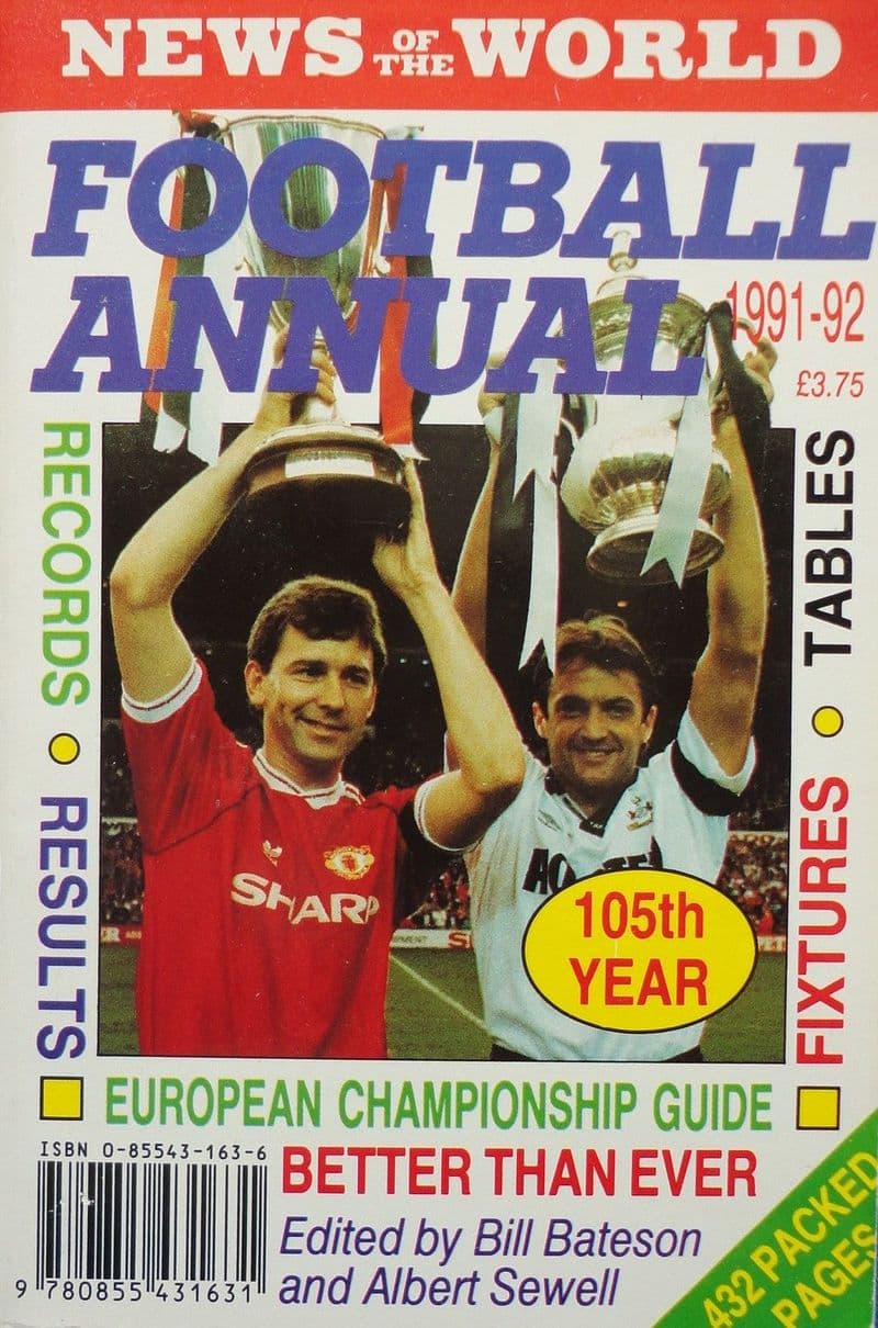 News of the World Football Annual 1991-92