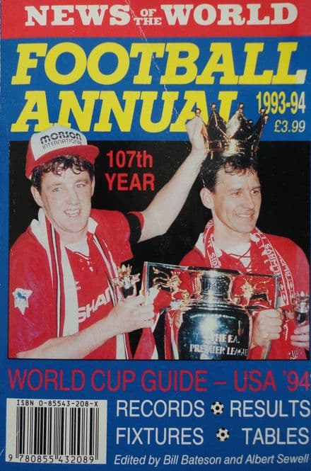News of the World Football Annual 1993-94