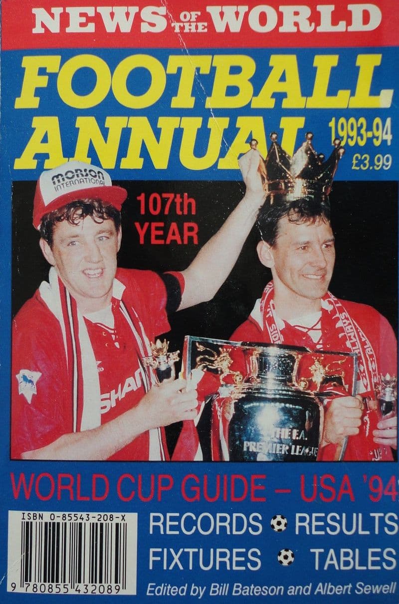 News of the World Football Annual 1993-94