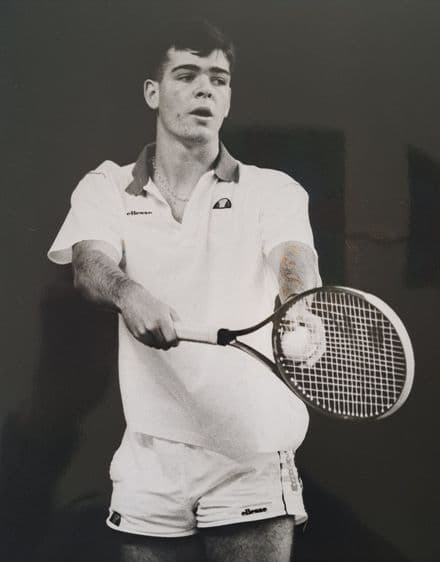 Nick Adams Press Photo "Serving"