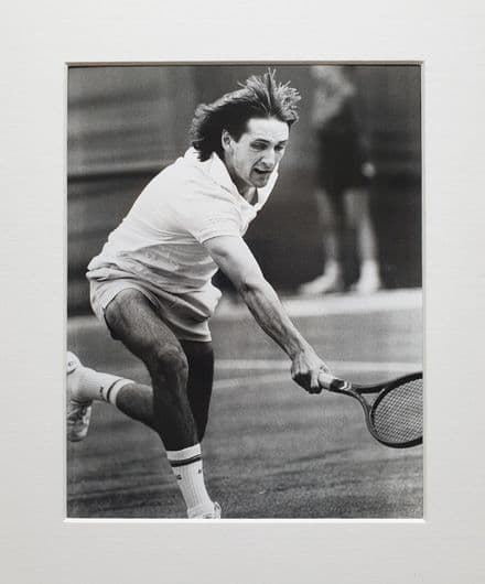 Nick Fulwood Press Photo "Backhand Volley"