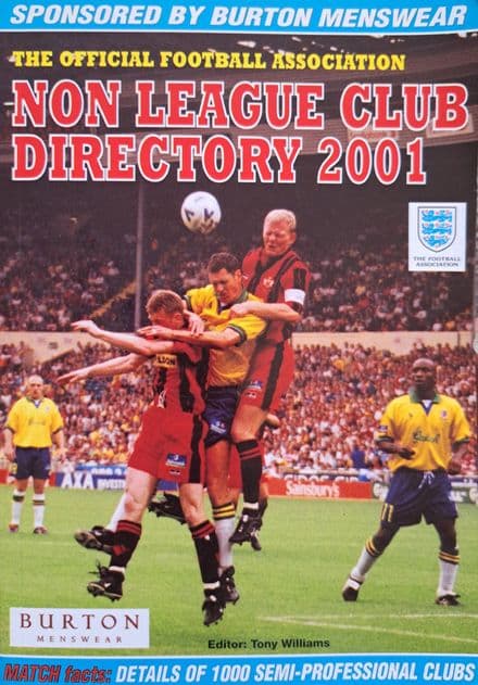 Non-League Club Directory 2001