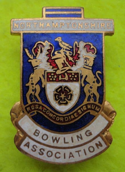 Northamptonshire BA (HW Miller) Enamel Pin Badge