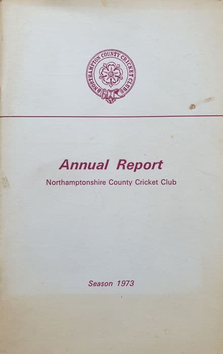 Northamptonshire County Cricket Club Annual Report (1973)