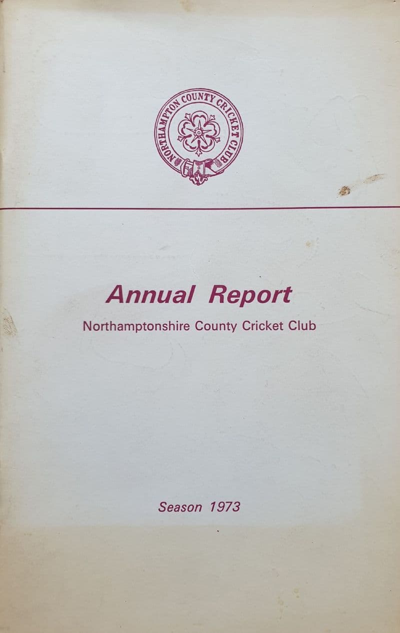 Northamptonshire County Cricket Club Annual Report (1973)