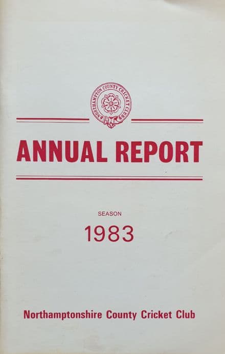 Northamptonshire County Cricket Club Annual Report (1983)