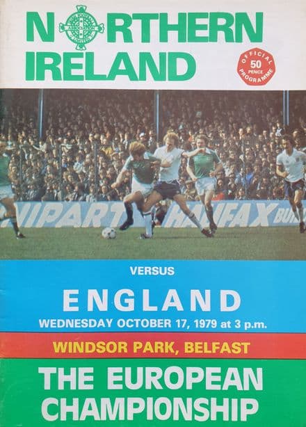 Northern Ireland v England, British Home Championships (1979, Oct 17th)