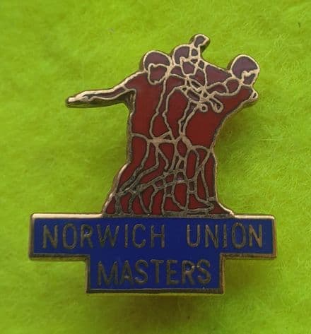 Norwich Union Masters Enamel Pin Badge