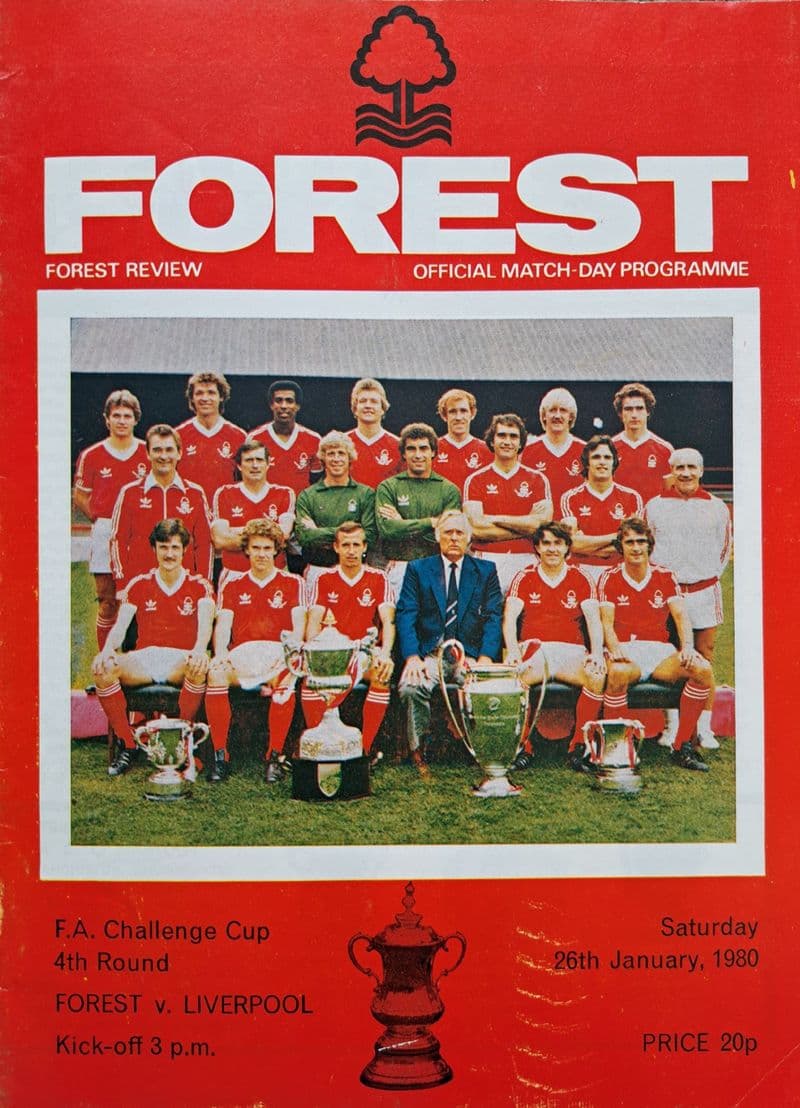 Nottingham Forest v Liverpool, FA Cup (1980, Jan 26th)