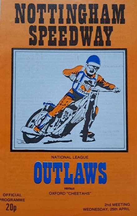 Nottingham v Oxford (1979, Apr 25th)